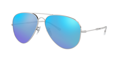 SILVER, Blue-Mirrored, Sunberryrx