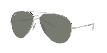 SILVER, Green-Polarized, Rayban