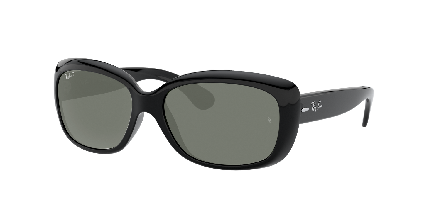 Black, Green-Polarized, Rayban