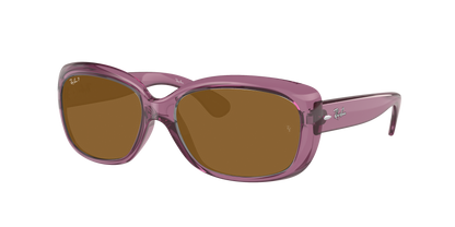 Transparent Violet, Brown-Polarized, Rayban