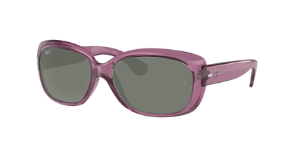 Transparent Violet, Green-Polarized, Rayban