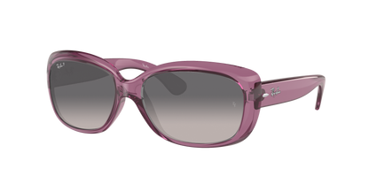 Transparent Violet, Grey Gradient-Polarized, Rayban