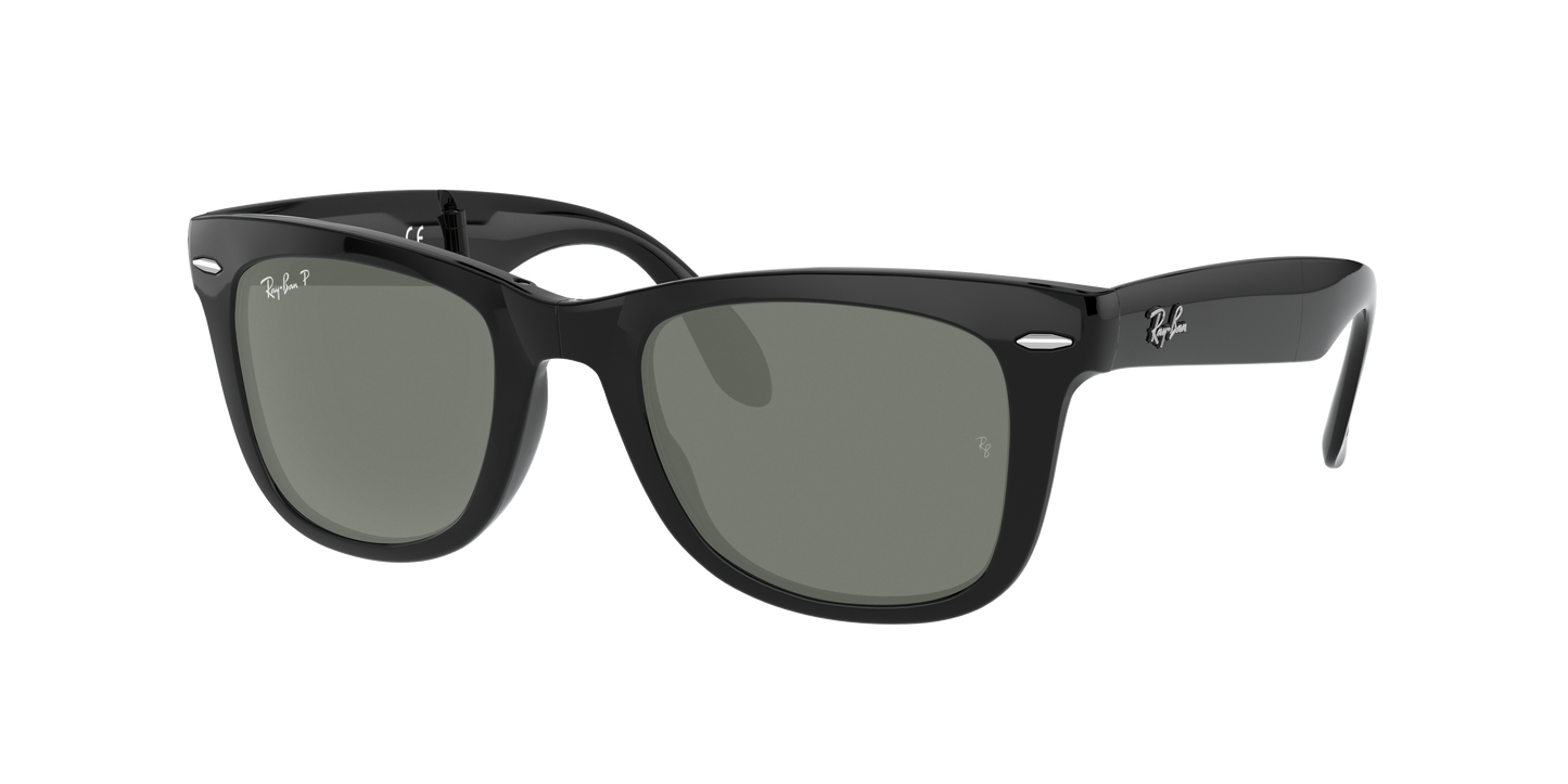 Black, Green-Polarized, Rayban