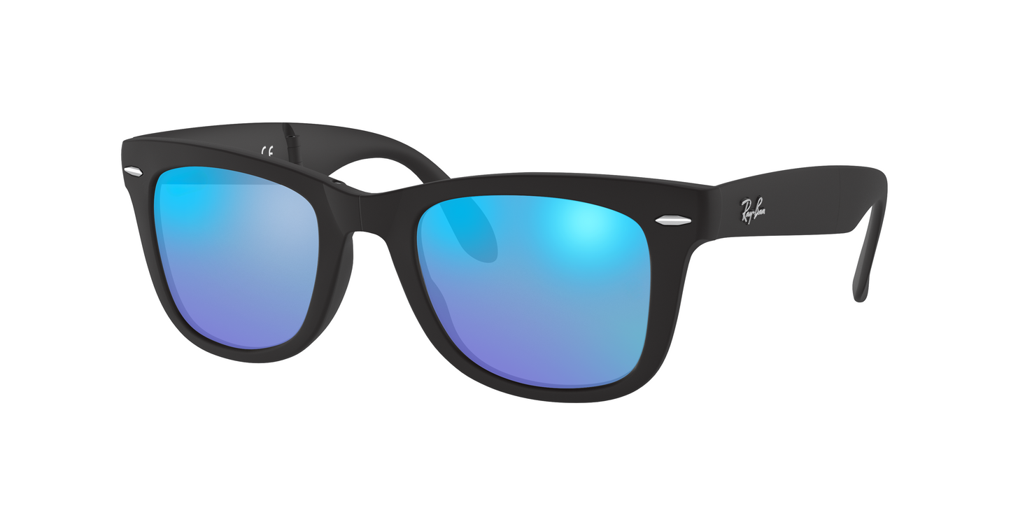 Matte Black, Blue-Mirrored, Sunberryrx