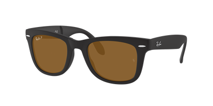Matte Black, Brown-Polarized, Rayban