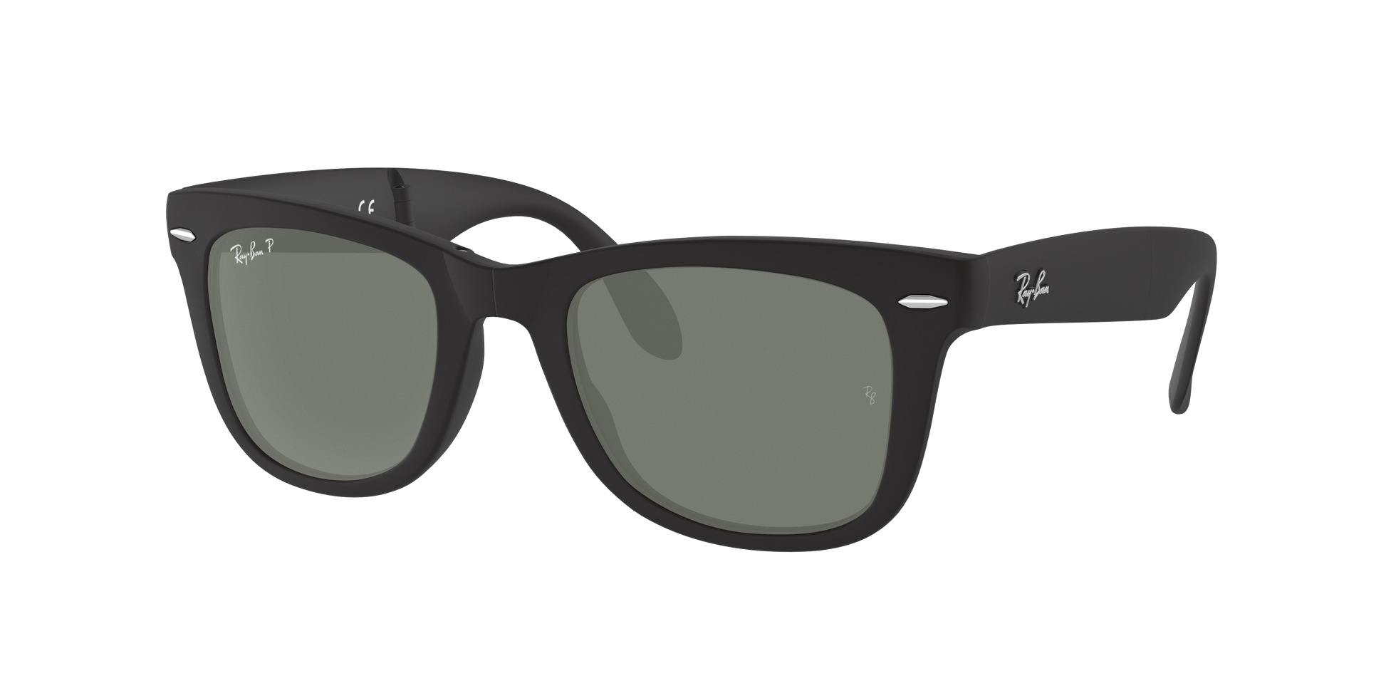 Matte Black, Green-Polarized, Rayban