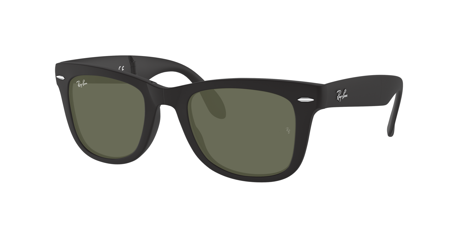 Matte Black, Green, Rayban