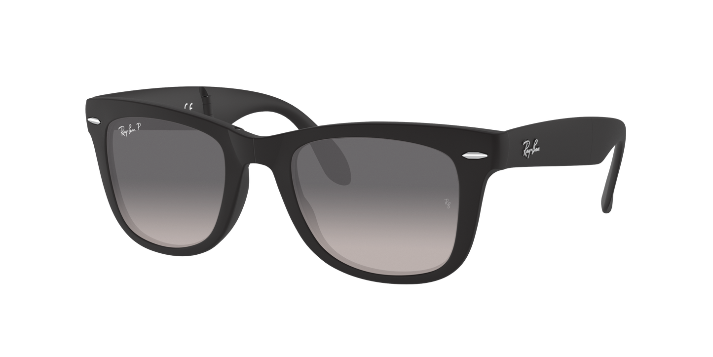 Matte Black, Grey Gradient-Polarized, Rayban