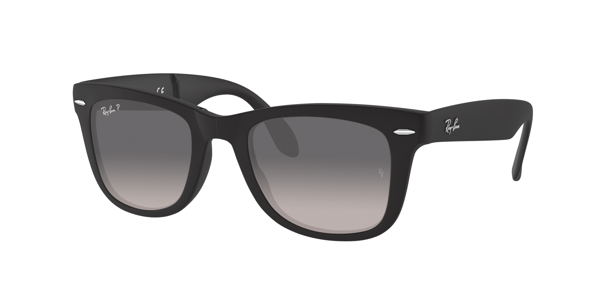 Matte Black, Grey Gradient-Polarized, Rayban