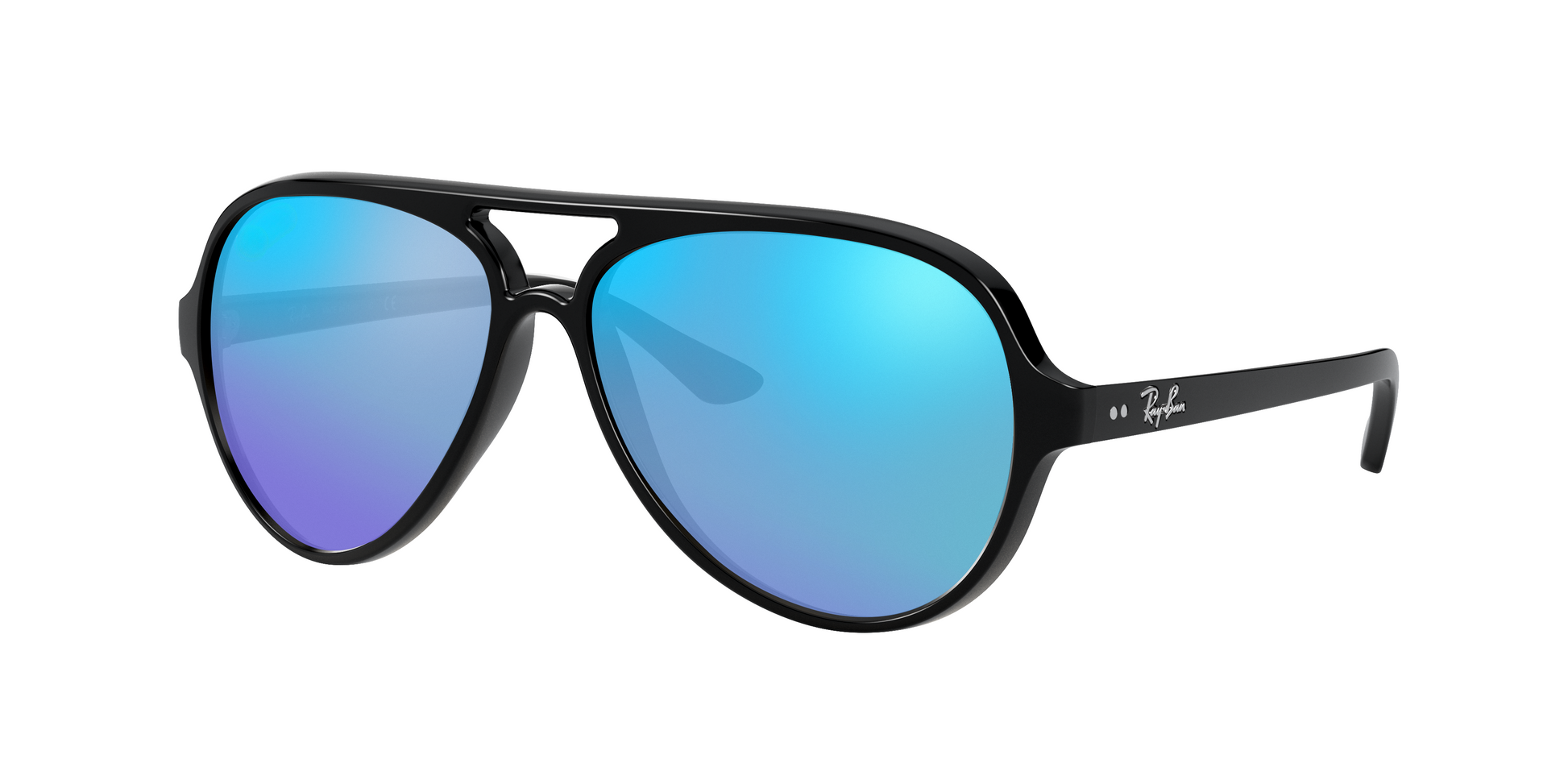 Black, Blue-Mirrored, Sunberryrx