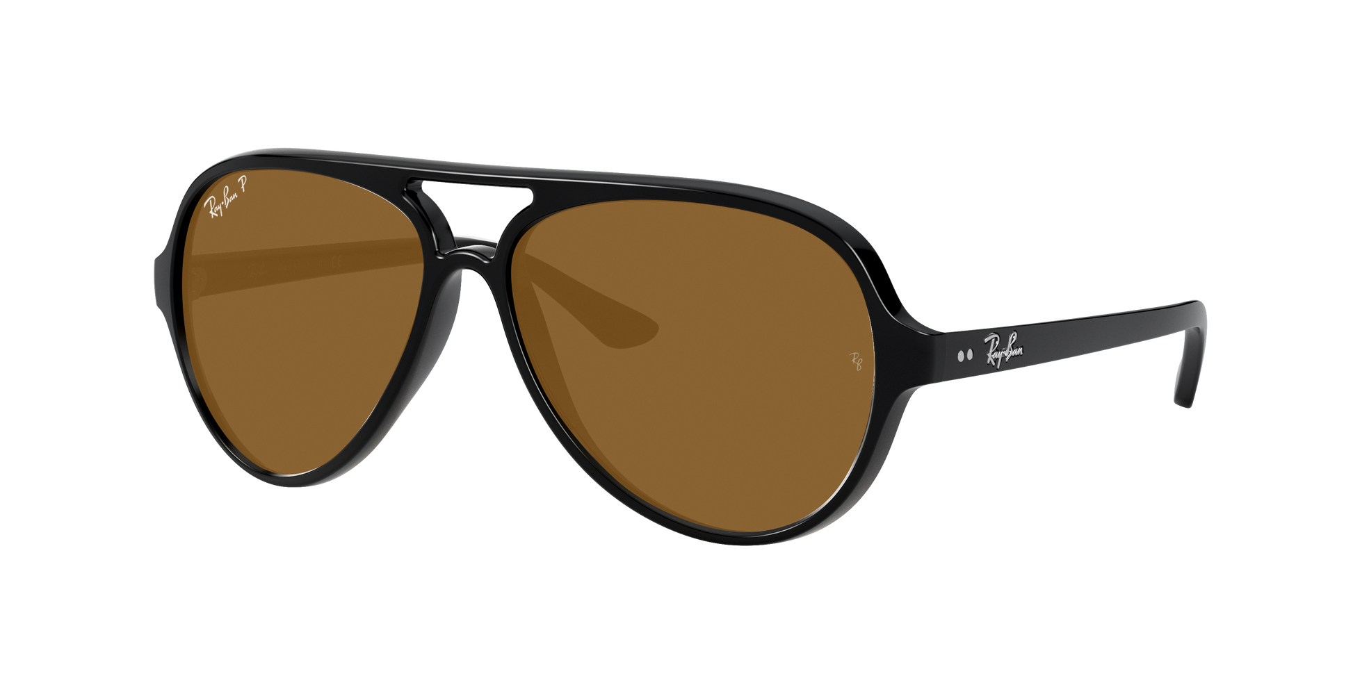 Black, Brown-Polarized, Rayban