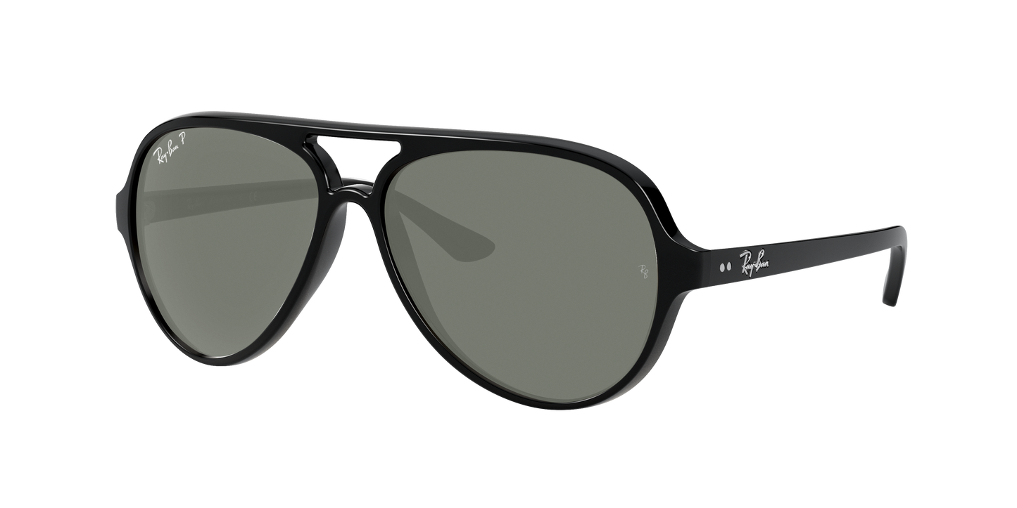 Black, Green-Polarized, Rayban