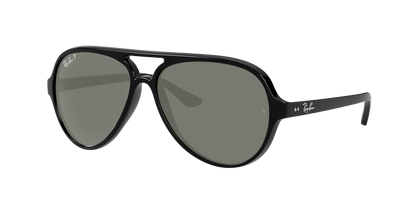 Black, Green-Polarized, Rayban