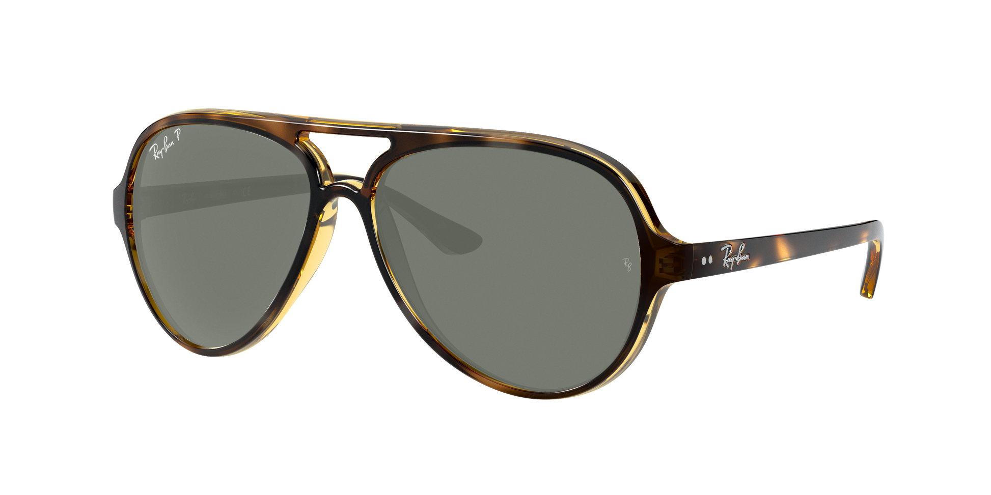 Light Havana, Green-Polarized, Rayban