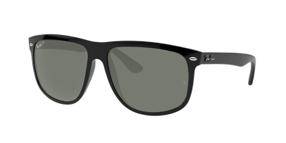 Black, Green-Polarized, Rayban