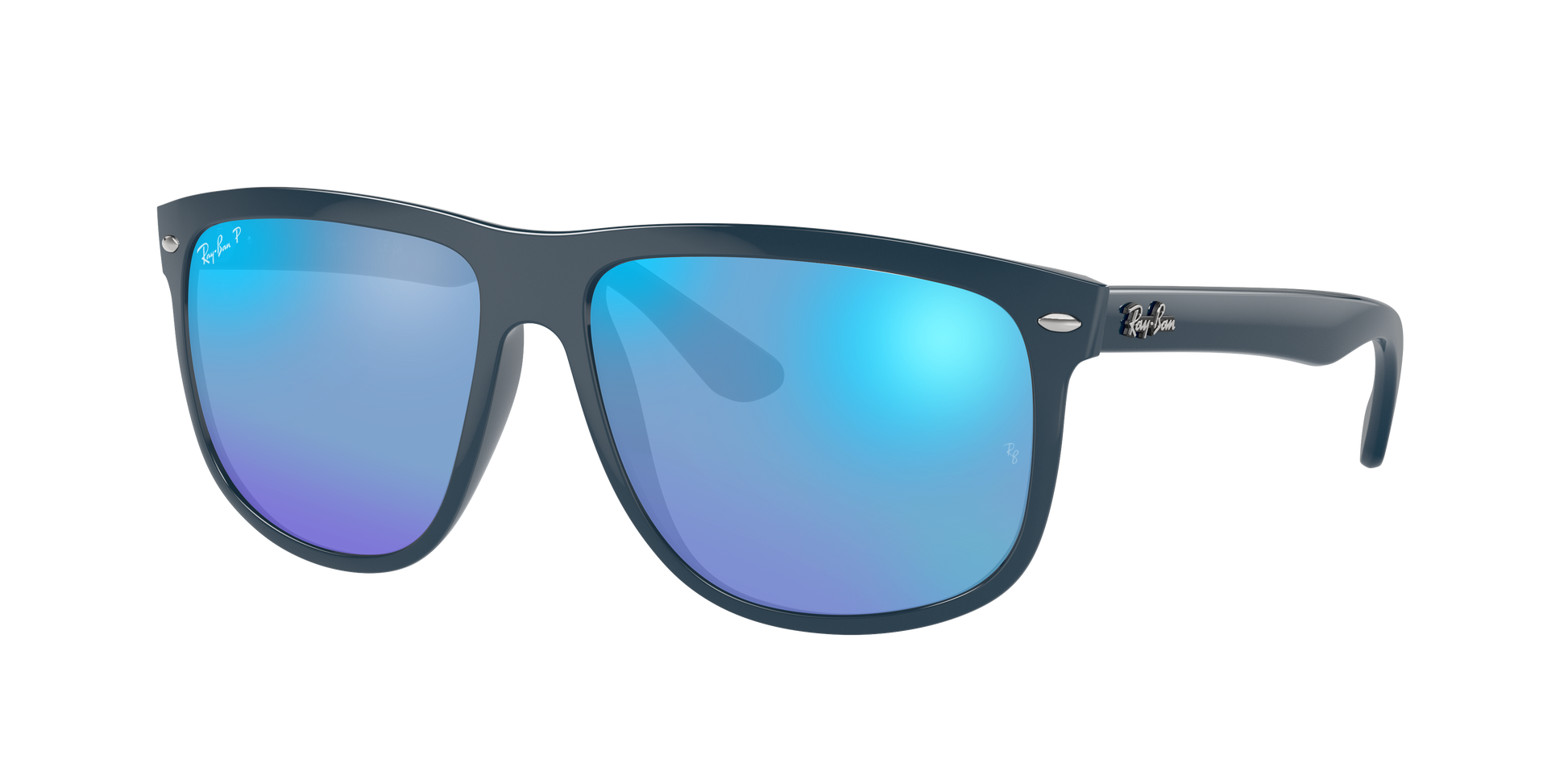 Dark Blue, Mirrored Blue-Polarized, Rayban
