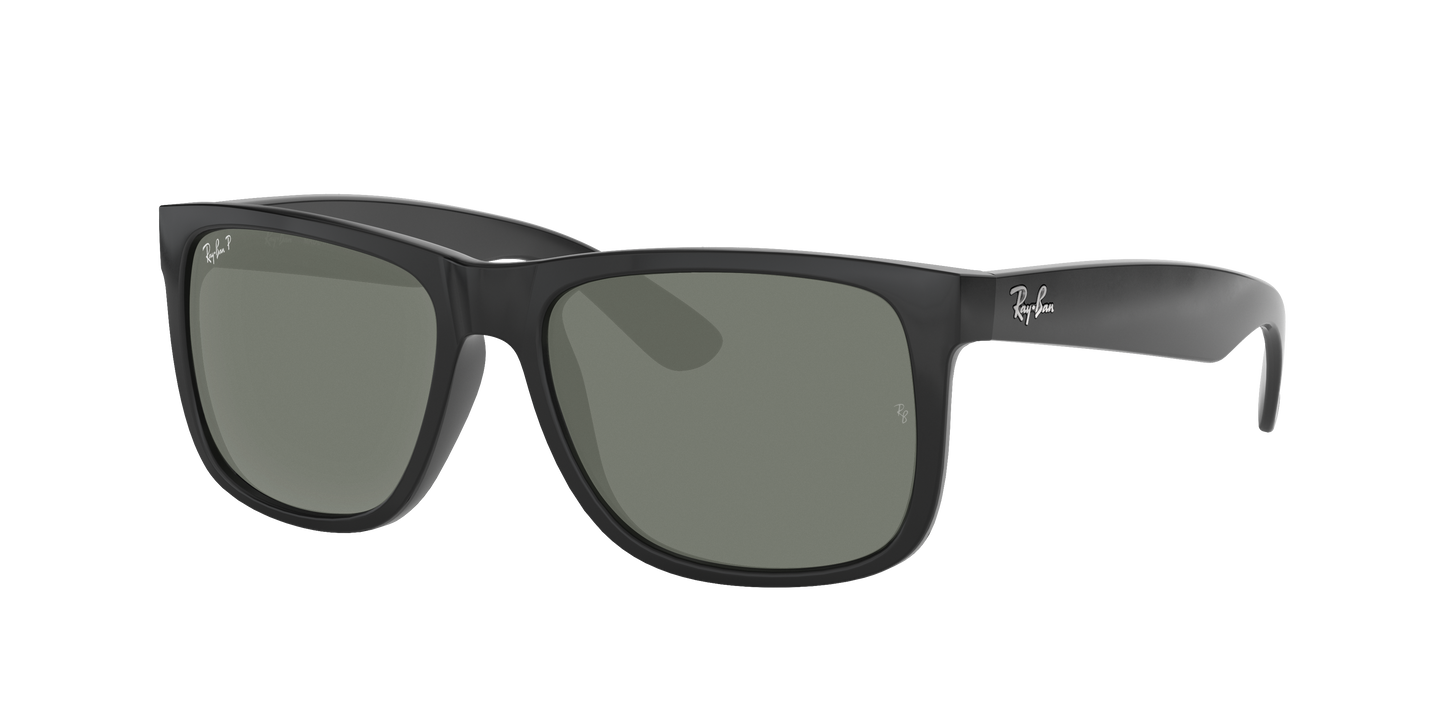Black, Green-Polarized, Rayban