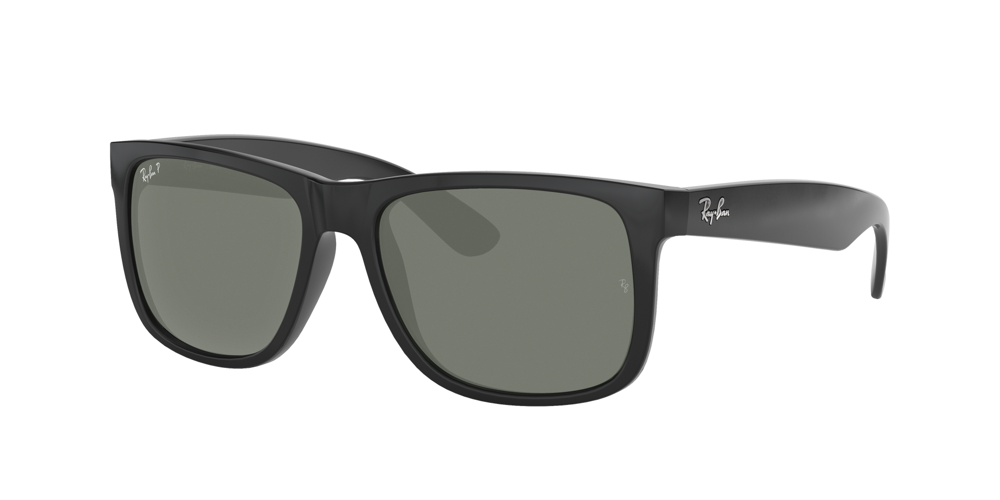 Black, Green-Polarized, Rayban