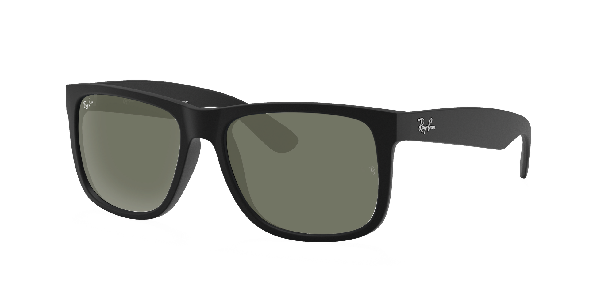 Rubber Black, Green, Rayban