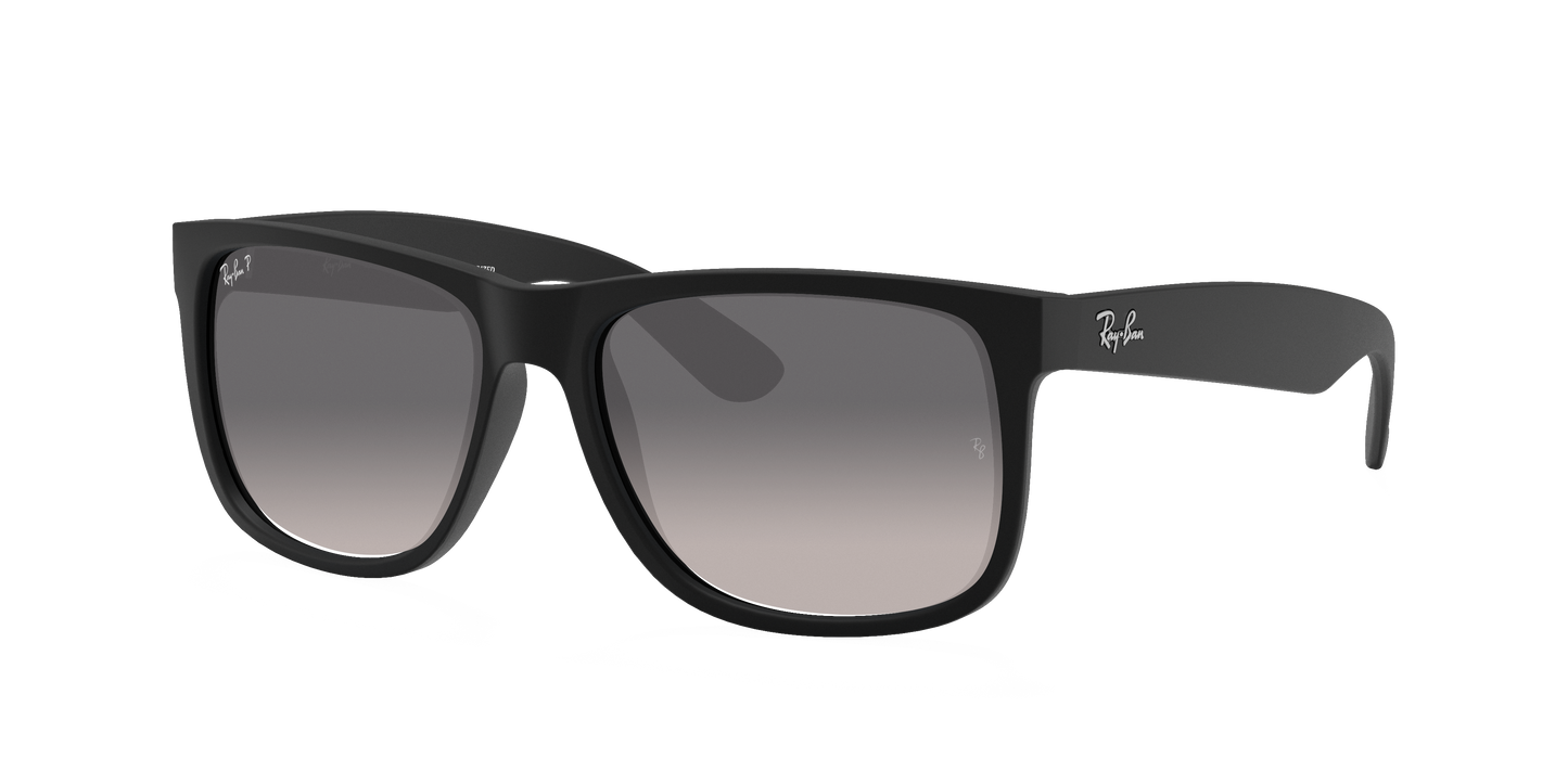 Rubber Black, Grey Gradient-Polarized, Rayban