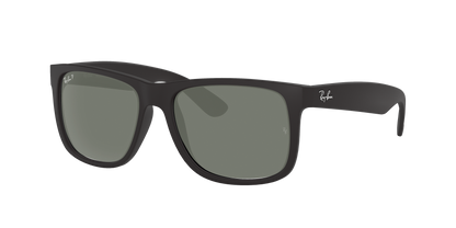Rubber Black, Green-Polarized, Rayban