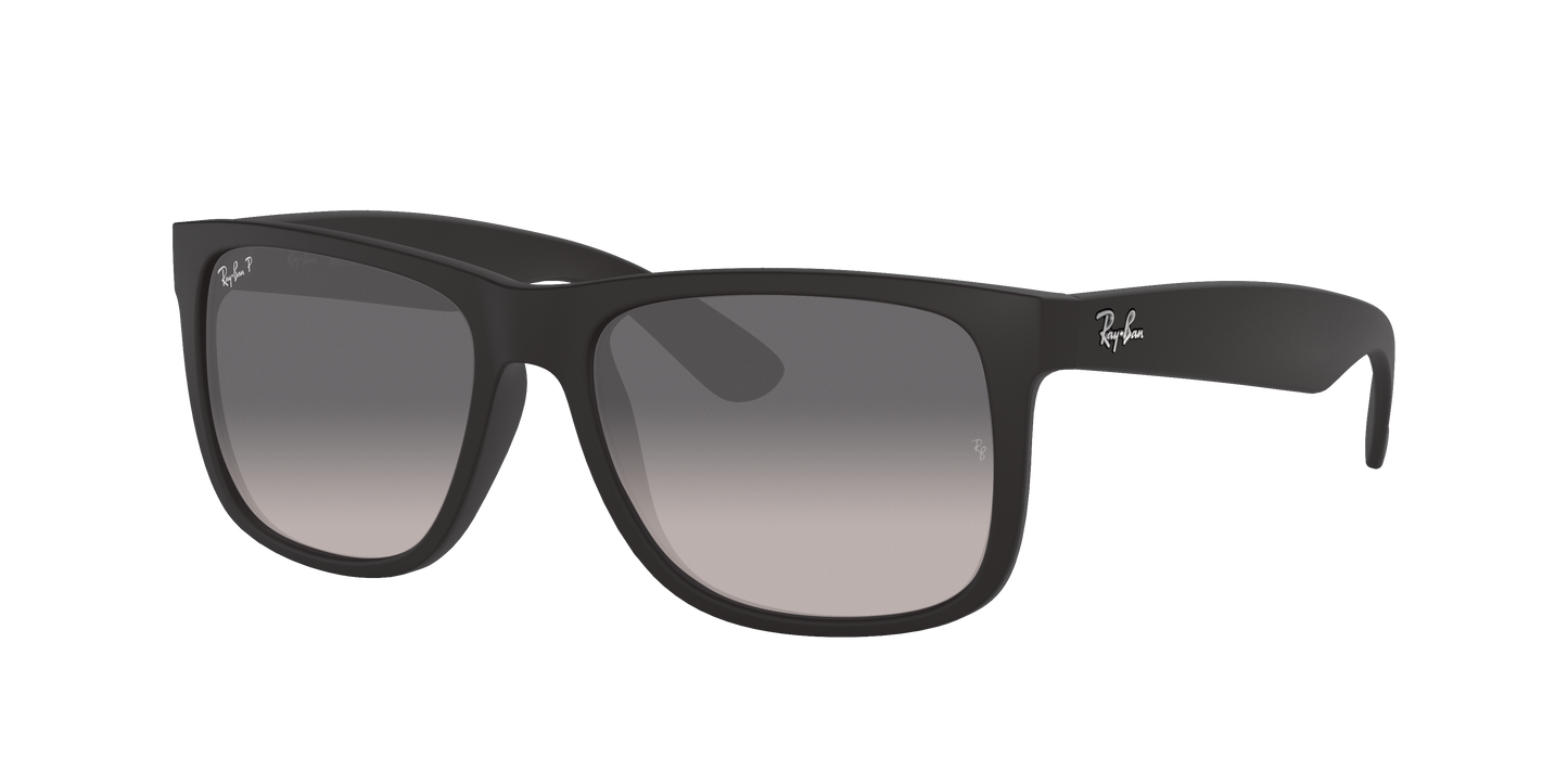 Rubber Black, Grey Gradient-Polarized, Rayban