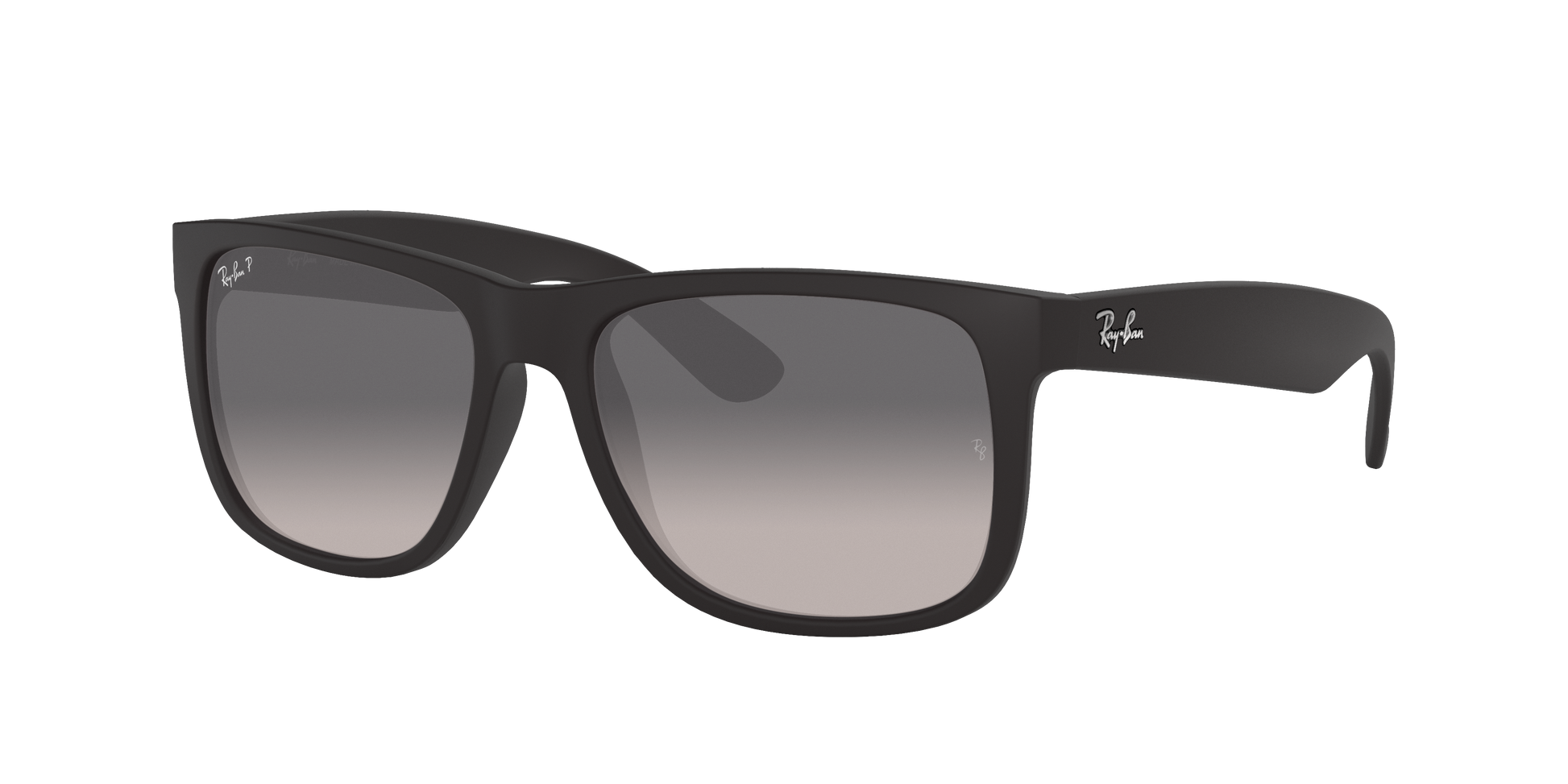 Rubber Black, Grey Gradient-Polarized, Rayban