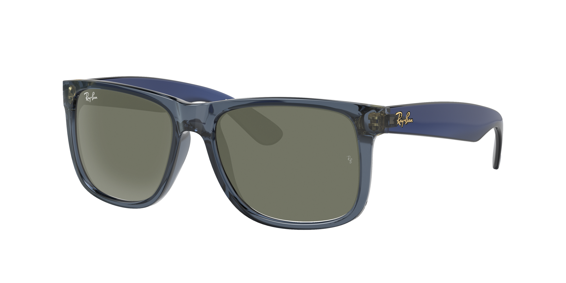 TRANSPARENT BLUE, Green, Rayban