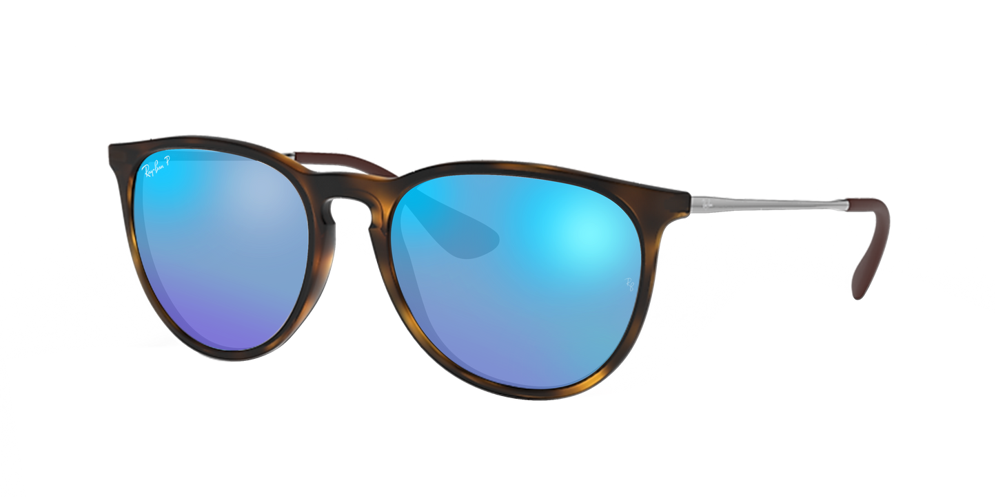 Havana, Mirrored Blue-Polarized, Rayban