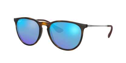 Light Havana, Mirrored Blue-Polarized, Rayban