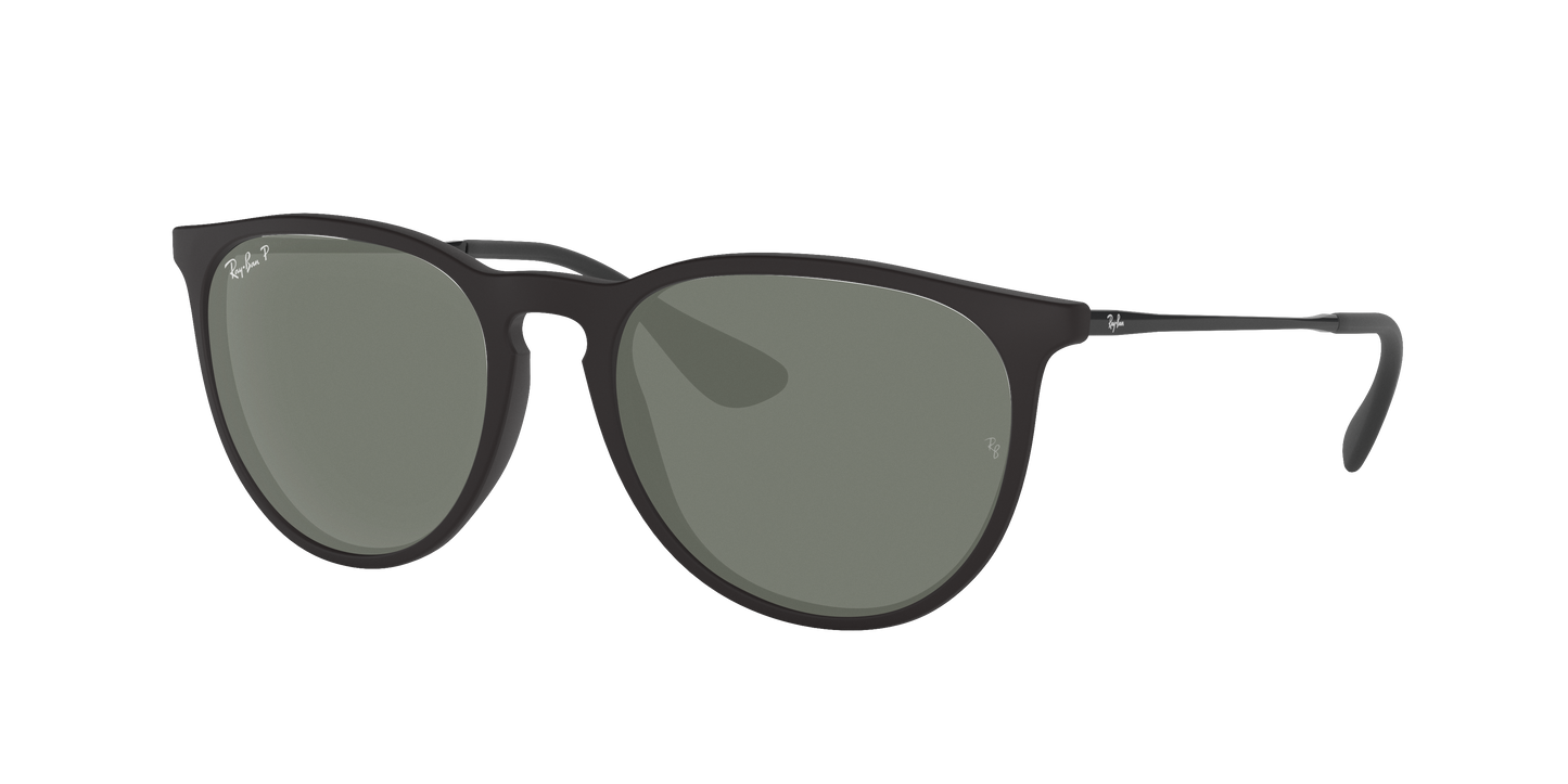 Rubber Black, Green-Polarized, Rayban