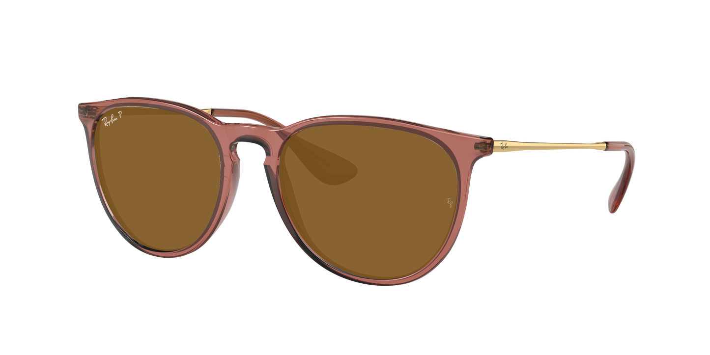 TRANSPARENT LIGHT BROWN, Brown-Polarized, Rayban
