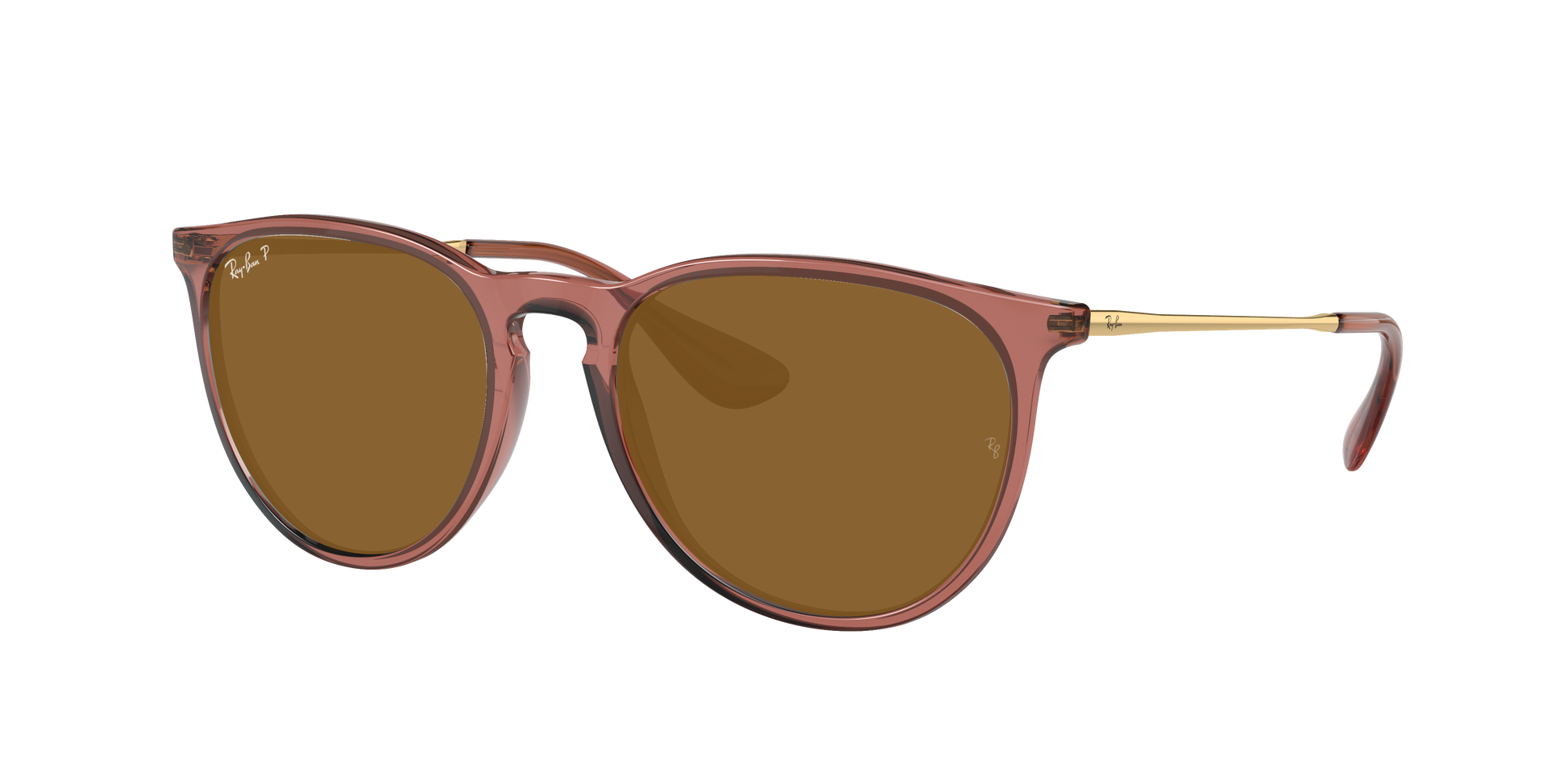 TRANSPARENT LIGHT BROWN, Brown-Polarized, Rayban
