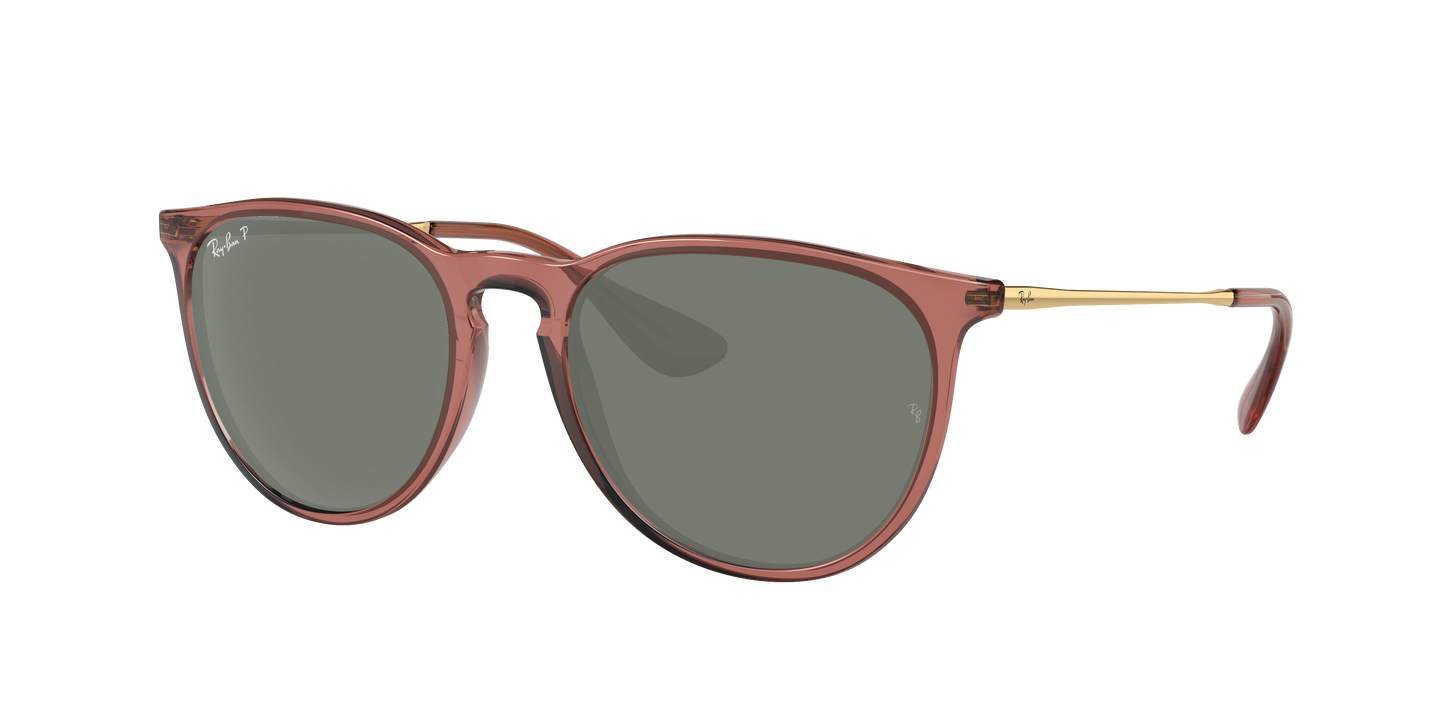 TRANSPARENT LIGHT BROWN, Green-Polarized, Rayban