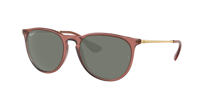 TRANSPARENT LIGHT BROWN, Green-Polarized, Rayban