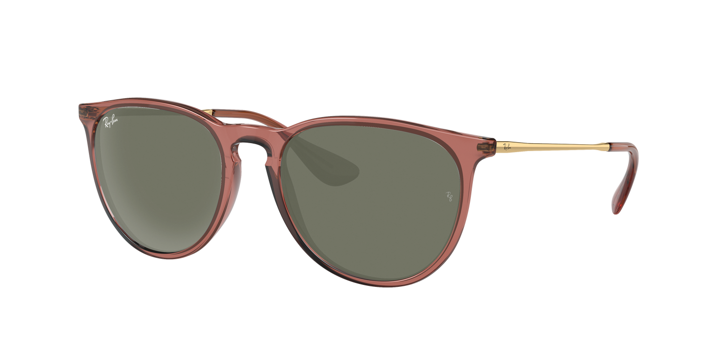 TRANSPARENT LIGHT BROWN, Green, Rayban