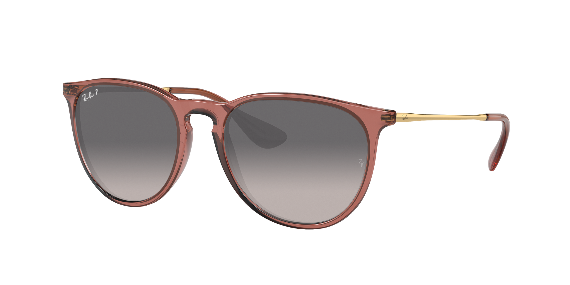 TRANSPARENT LIGHT BROWN, Grey Gradient-Polarized, Rayban