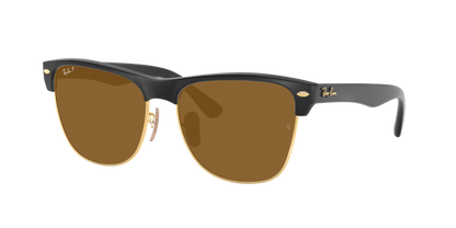 BLACK ON GOLD, Brown-Polarized, Rayban