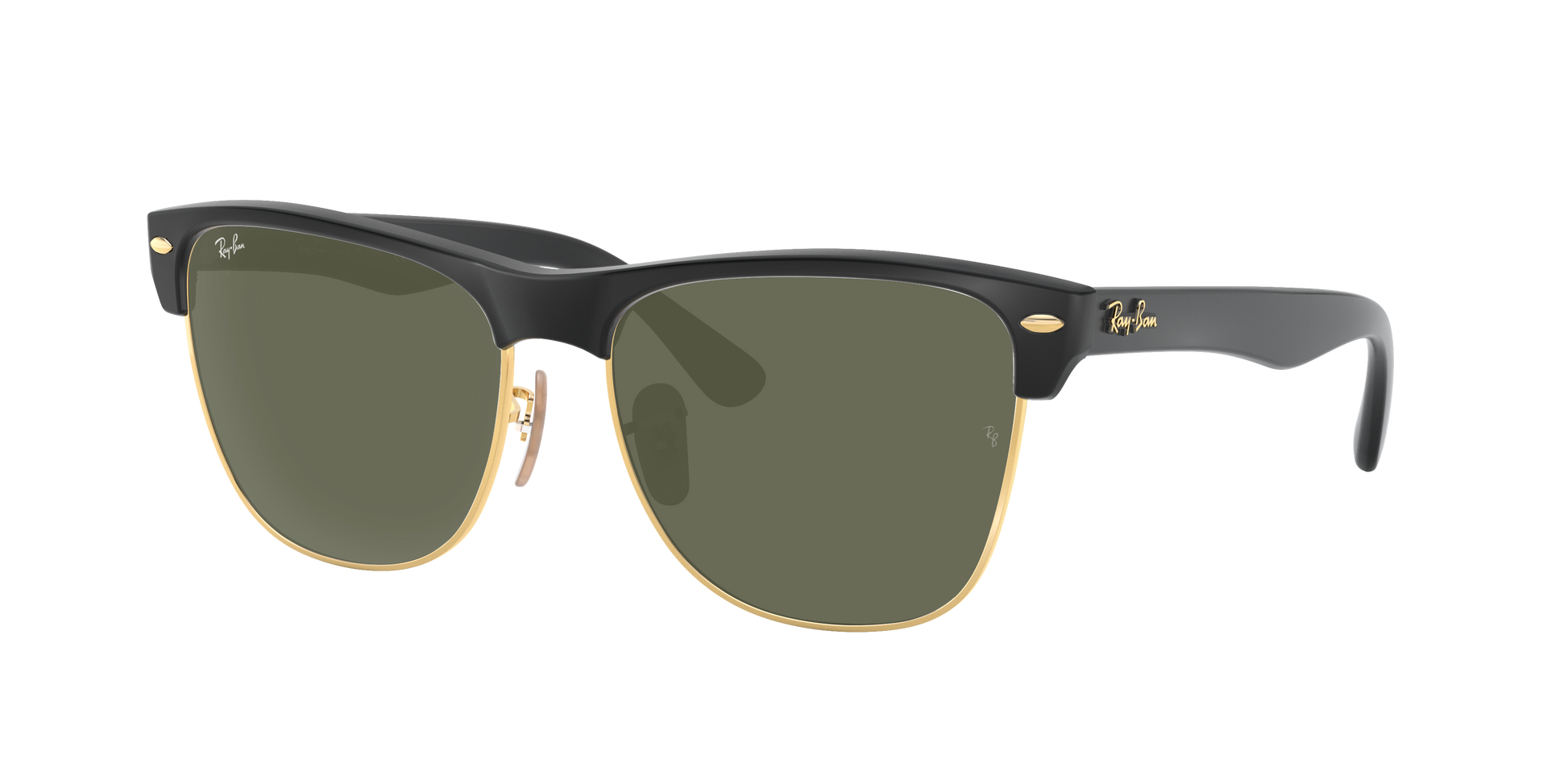 BLACK ON GOLD, Green, Rayban