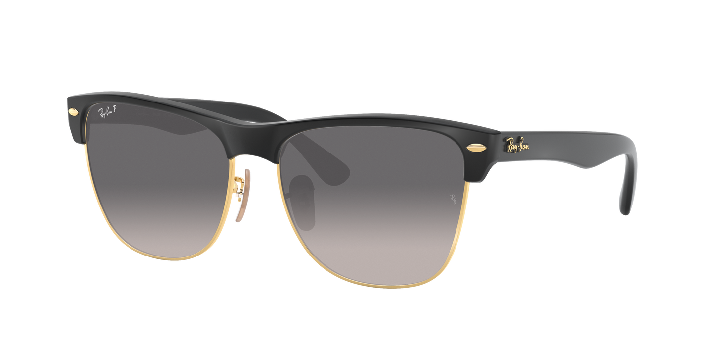 BLACK ON GOLD, Grey Gradient-Polarized, Rayban