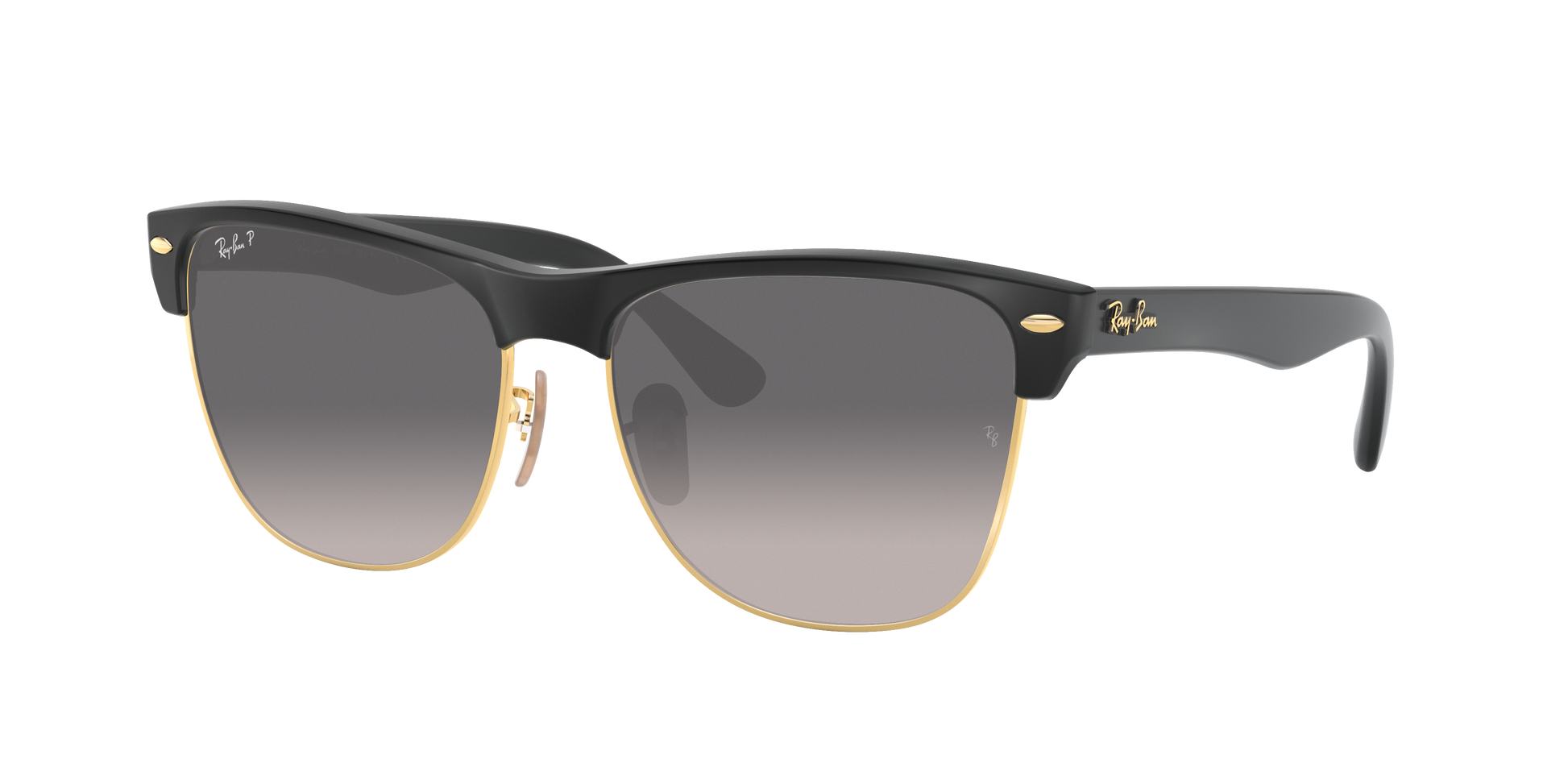 BLACK ON GOLD, Grey Gradient-Polarized, Rayban