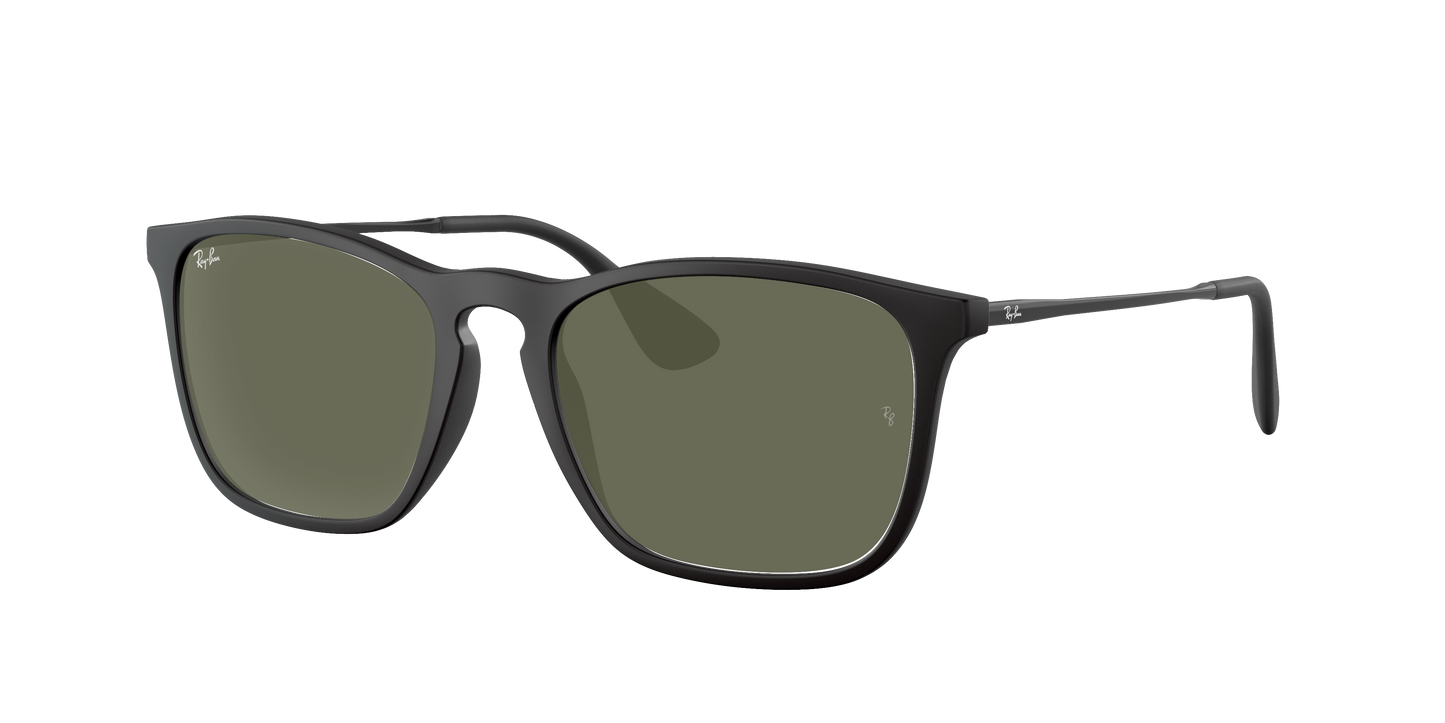 Rubber Black, Green, Rayban