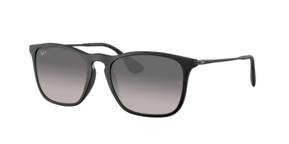 Rubber Black, Grey Gradient-Polarized, Rayban