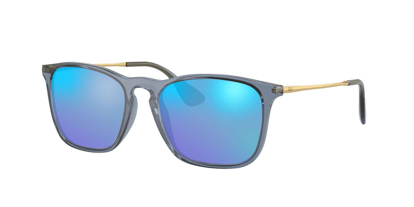 TRANSPARENT BLUE, Blue-Mirrored, Sunberryrx