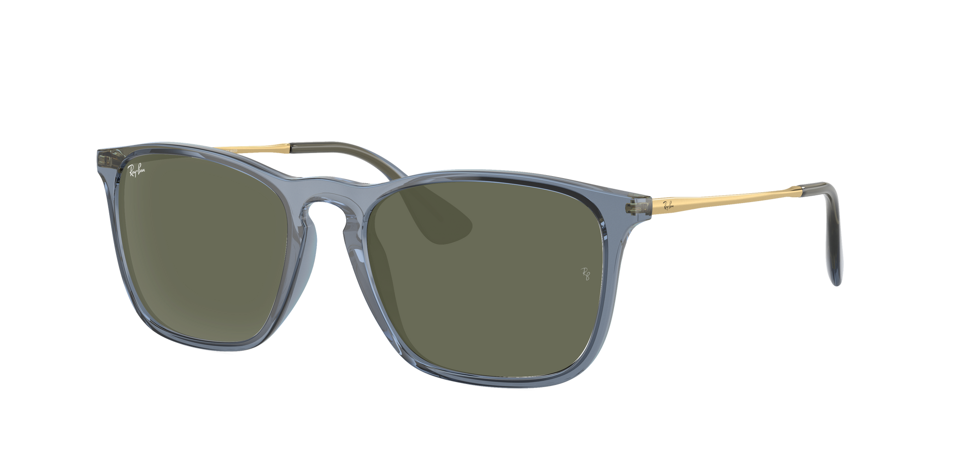 TRANSPARENT BLUE, Green, Rayban