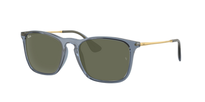 TRANSPARENT BLUE, Green, Rayban