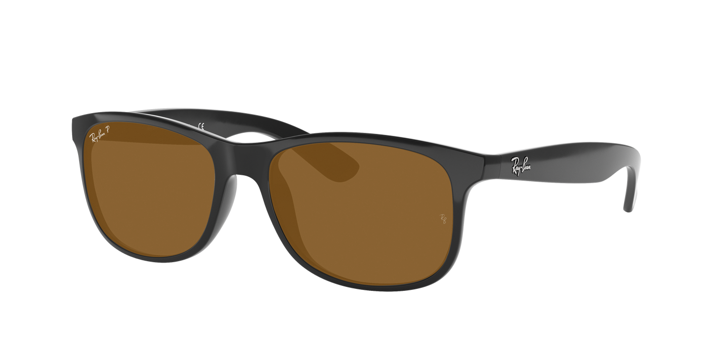 Black, Brown-Polarized, Rayban