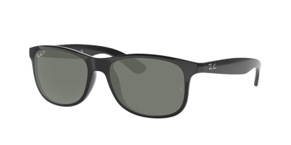 Black, Green-Polarized, Rayban