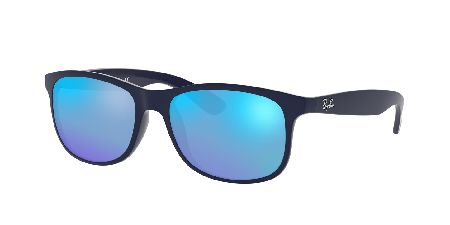 MATTE BLUE ON BLUE, Blue-Mirrored, Sunberryrx