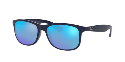 MATTE BLUE ON BLUE, Blue-Mirrored, Sunberryrx